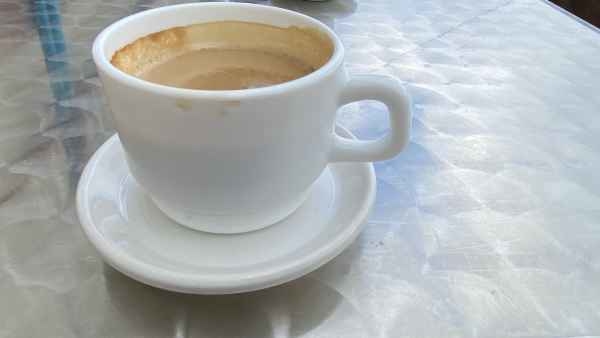 Ein Kaffee darf nicht fehlen :-)